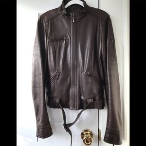 Esprit calf leather jacket XS
